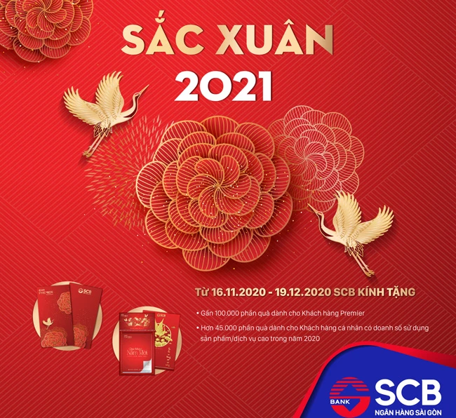 Tưng bừng sắc Xuân 2021 cùng SCB