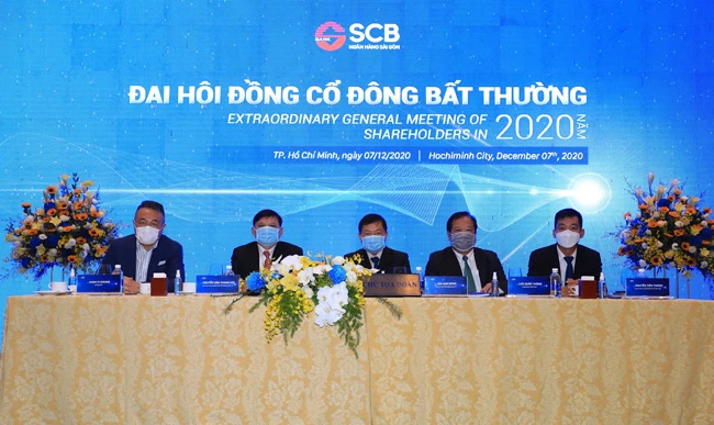 SCB thông qua kế hoạch tăng vốn điều lệ 15.000 tỷ đồng