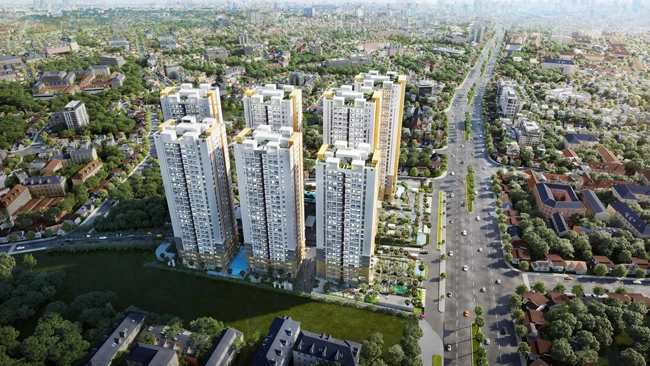 Phối cảnh dự án Bien Hoa Universe Complex