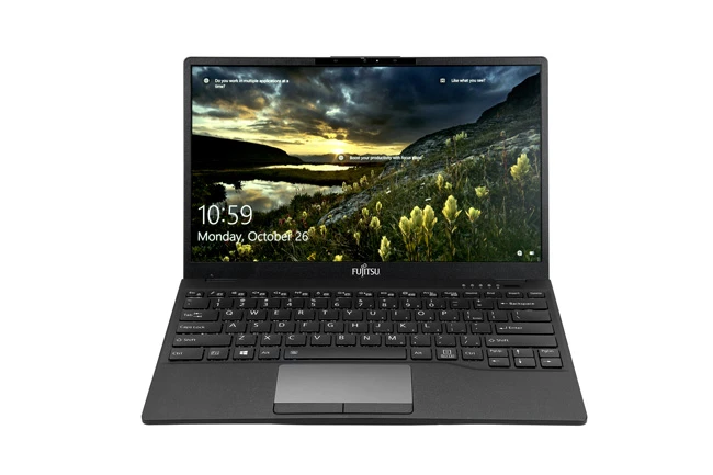 Mẫu laptop siêu mỏng nhẹ Fujitsu UH-X