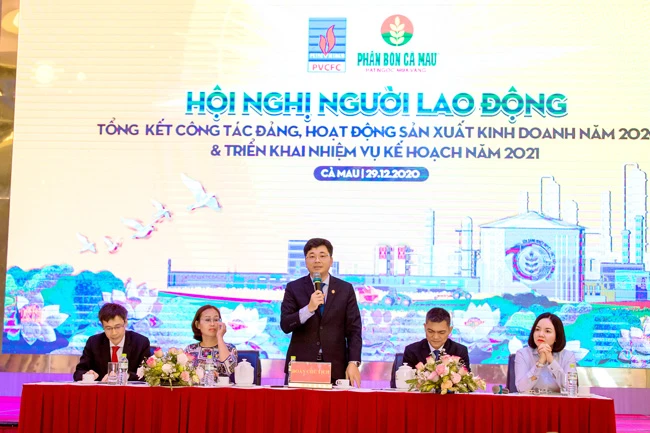 Năm 2020: Nhà máy Đạm Cà Mau duy trì 110% công suất