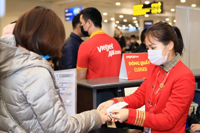 Vietjet miễn phí 20kg hành lý ký gửi các chặng bay nội địa