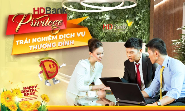 HDBank ra chương trình toàn diện chăm sóc khách hàng VIP