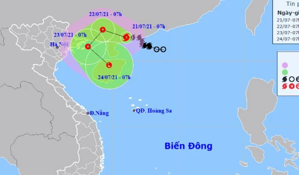 Bão số 3 khả năng đổi hướng vào vịnh Bắc Bộ, hai miền Bắc - Nam mưa lớn