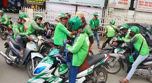 Sắp tới sẽ nghiên cứu cấp chứng chỉ kỹ năng nghề quốc gia cho tài xế công nghệ - Ảnh: C.TRUNG