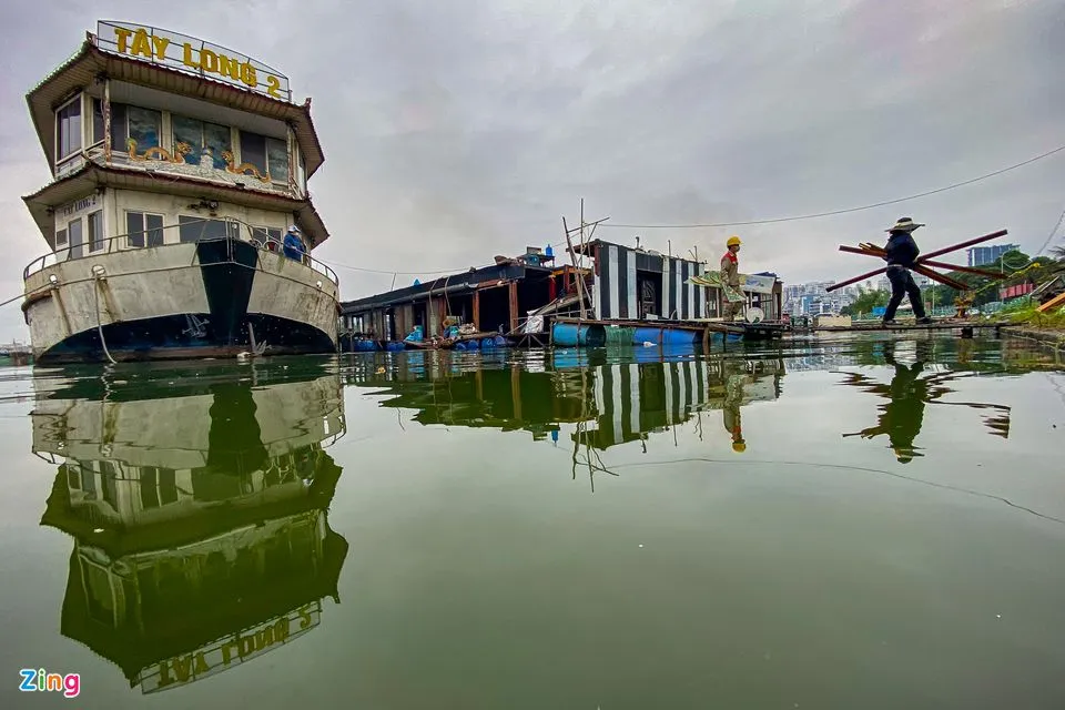 Tháo dỡ du thuyền bỏ hoang ảnh 3 Thao do du thuyen bo hoang anh 3