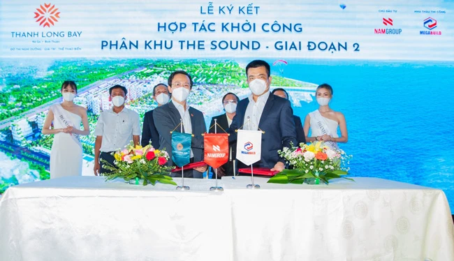 Lễ ký kết hợp tác khởi công phân khu The Sound – Giai đoạn 2