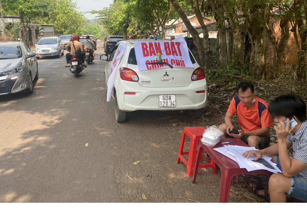 Cò đất, đầu nậu thổi giá gây sốt đất ở Hớn Quản (Bình Phước) hồi đầu năm 2021