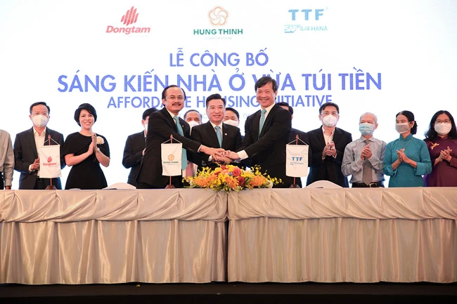 Lễ công bố Sáng kiến Nhà ở vừa túi tiền (Affordable Housing Initiative) với chất lượng đảm bảo, dành cho nhu cầu phổ thông.