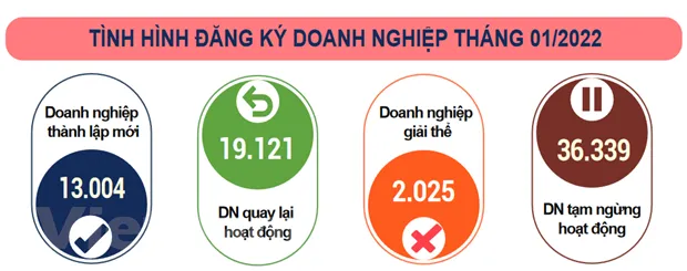 Số lượng doanh nghiệp gia nhập thị trường trong tháng Một khởi sắc hình ảnh 2 So luong doanh nghiep gia nhap thi truong trong thang Mot khoi sac hinh anh 2