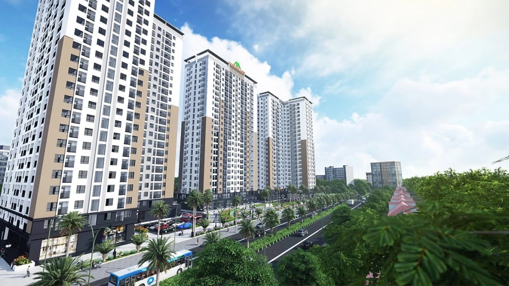 Giá chung cư thời gian qua tăng khoảng 15-20%. (Ảnh minh họa: KT).