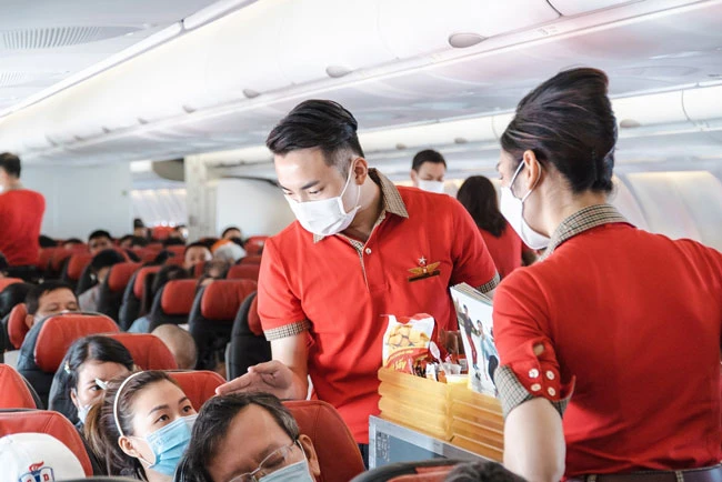 Ngày 7-7, Vietjet khuyến mại vé máy bay nội địa và quốc tế giá 7.700 đồng 