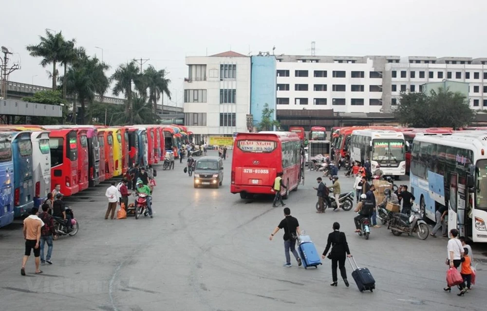 Giá cước của mỗi doanh nghiệp vận tải được xây dựng trên cơ sở các chi phí đầu vào của giá thành vận tải. (Ảnh: Việt Hùng/Vietnam+)