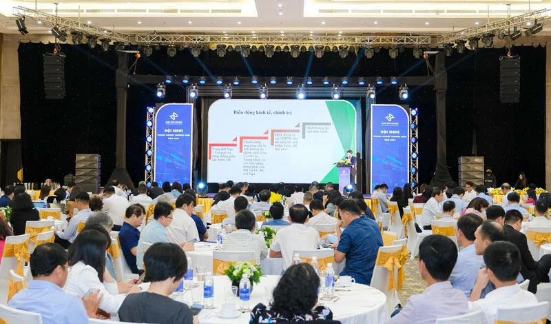 Quang cảnh Hội nghị Doanh nghiệp thường niên 2022.