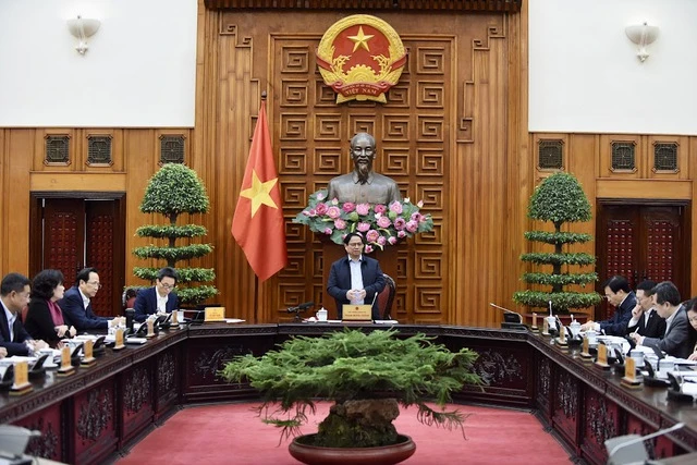 Các ý kiến tại cuộc họp nhất trí đánh giá 11 tháng qua, trong điều kiện rất nhiều khó khăn, thách thức, chúng ta đạt được một số kết quả nhất định rất đáng mừng - Ảnh: VGP/Nhật Bắc