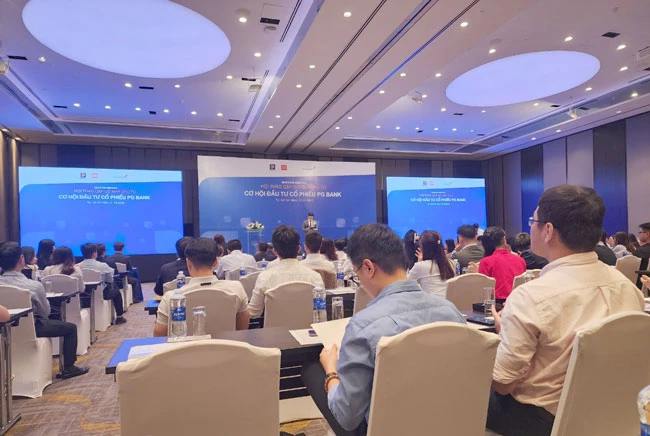 Roadshow giới thiệu cơ hội đầu tư vào PG Bank thu hút đông đảo NĐT tham dự