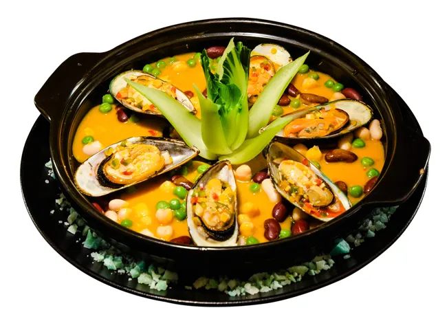 Chem chép Úc sốt đậu hoàng kim Chem chép Úc sốt đậu hoàng kim