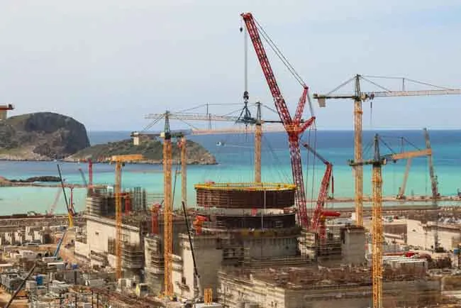 Nhà máy điện hạt nhân Akkuyu ở Thổ Nhĩ Kỳ. Nhà máy điện hạt nhân Akkuyu ở Thổ Nhĩ Kỳ.