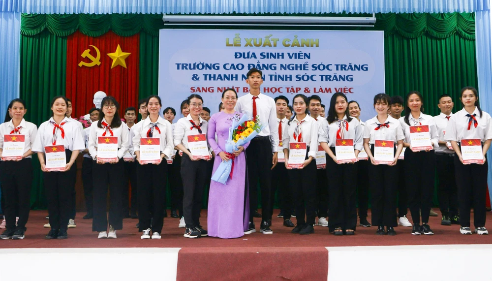 Các bạn sinh viên, thanh niên tham gia học tập và làm việc tại Nhật Bản