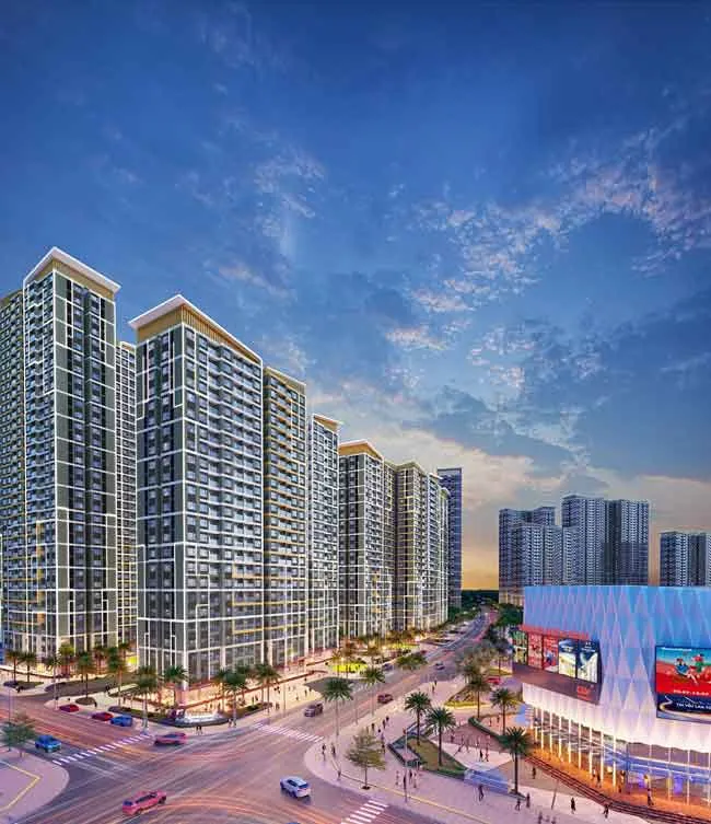 GH1 – GH6 nằm trên trục đại lộ Rodeo sầm uất, đối diện là Vincom Mega Mall Life-Design lớn nhất miền Nam