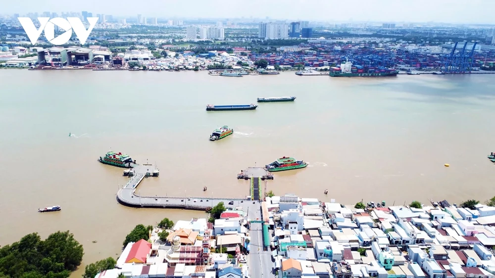 Khu vực phà Cát Lái (Ảnh: Duy Phương) 