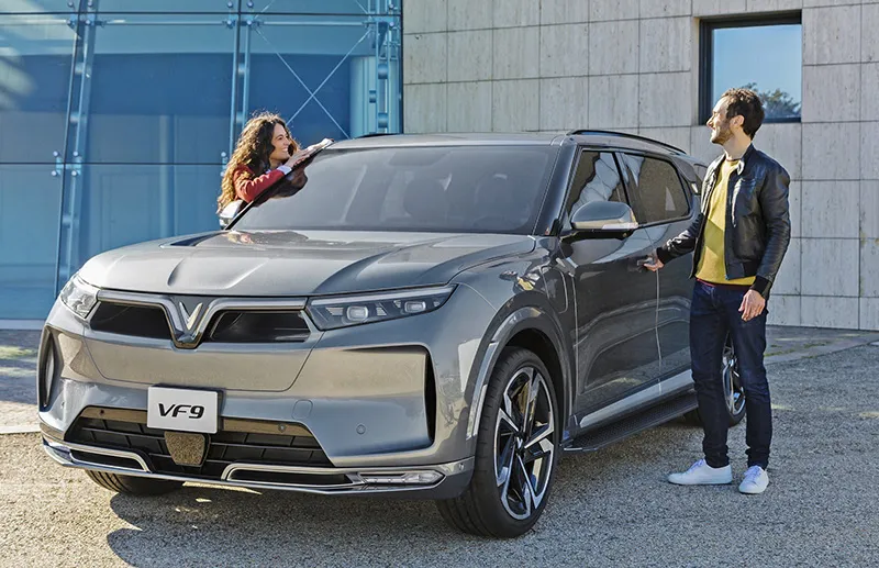 Mẫu xe Vinfast VF9. Mẫu xe Vinfast VF9.