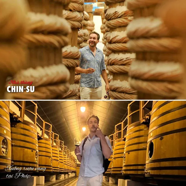 Nhà thùng nước mắm CHIN-SU Phú Quốc làm Will liên tưởng tới xưởng ủ rượu vang ở Pháp Nhà thùng nước mắm CHIN-SU Phú Quốc làm Will liên tưởng tới xưởng ủ rượu vang ở Pháp