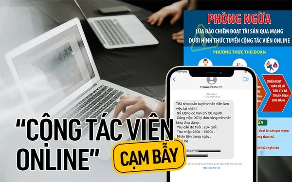 Cảnh giác sập bẫy lừa đảo 'việc nhẹ, lương cao'