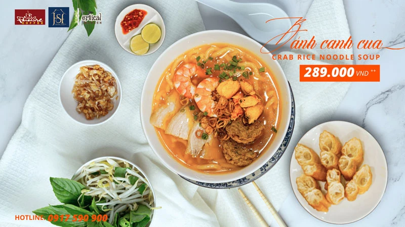 Bánh Canh Cua đậm đà hương vị Nam bộ