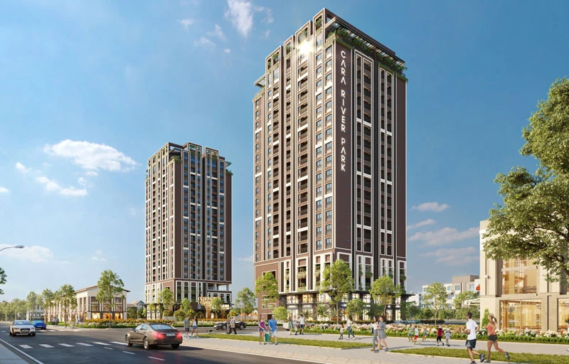 Thiết kế toà tháp chung cư Luxury Tower