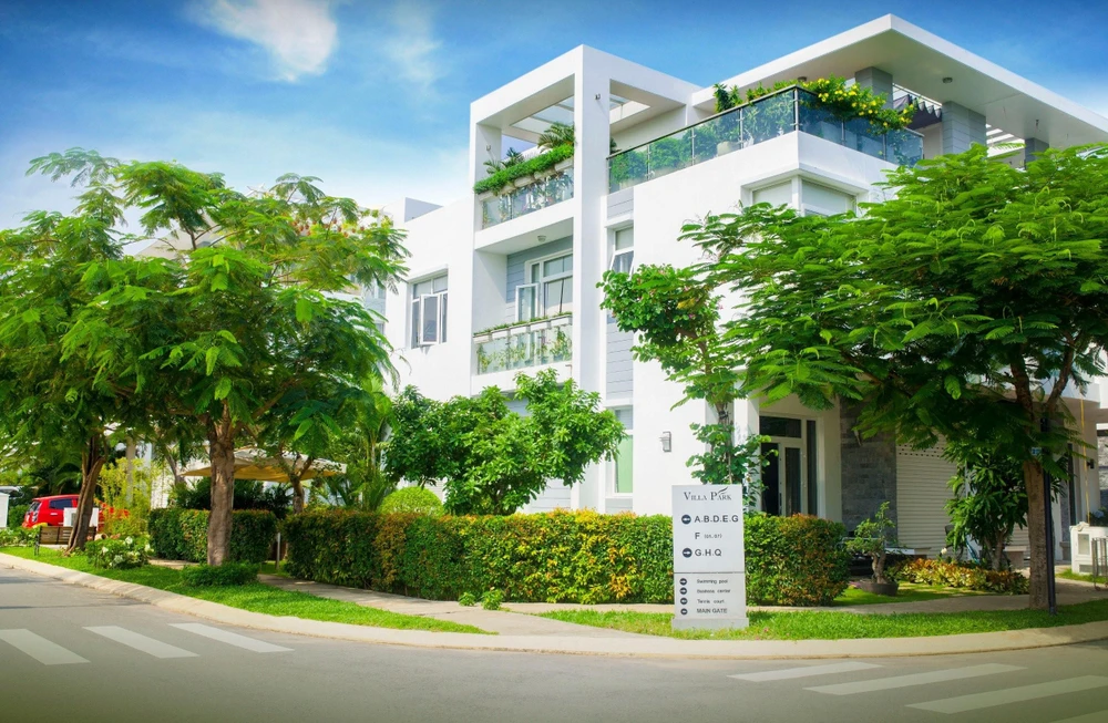 Một góc xanh dự án Villa Park do MIK Group phát triển tại TP.Hồ Chí Minh