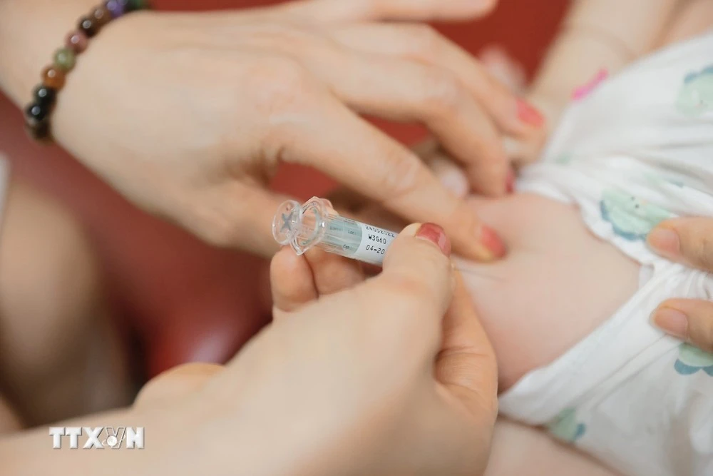 Bệnh bạch hầu có thể được phòng ngừa hiệu quả bằng việc tiêm vaccine đầy đủ và đúng lịch. (Nguồn: TTXVN)