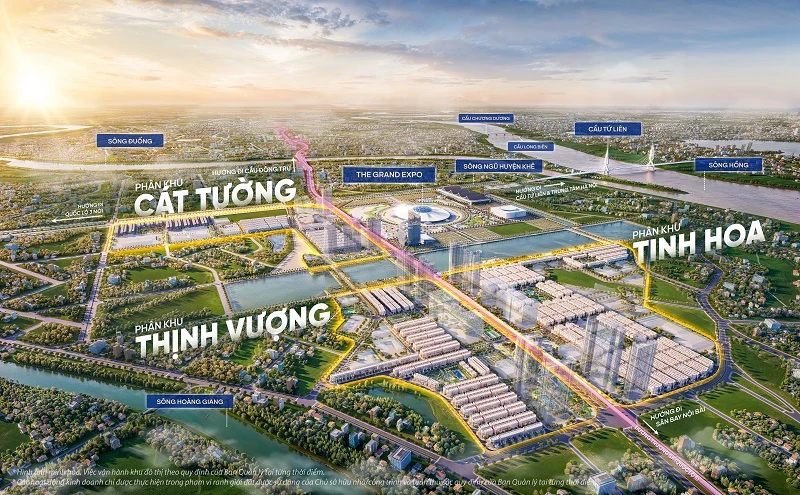 Vinhomes Global Gate trở thành một trục phát triển mới của phía Đông Bắc