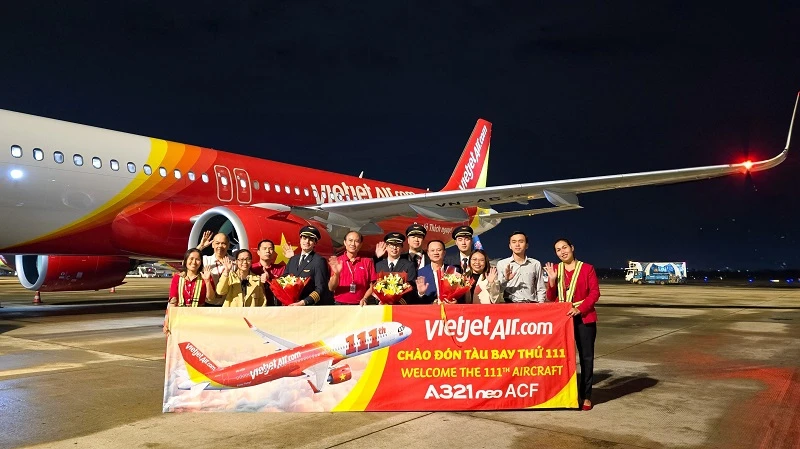 Vietjet đón tàu bay thứ 111