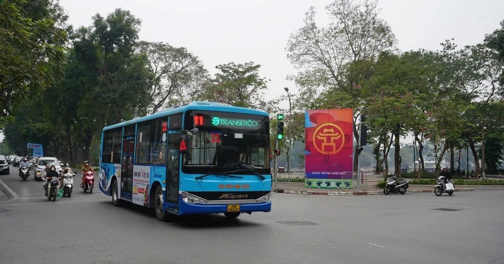 Hà Nội hoàn thành chuyển đổi xe buýt điện vào năm 2030