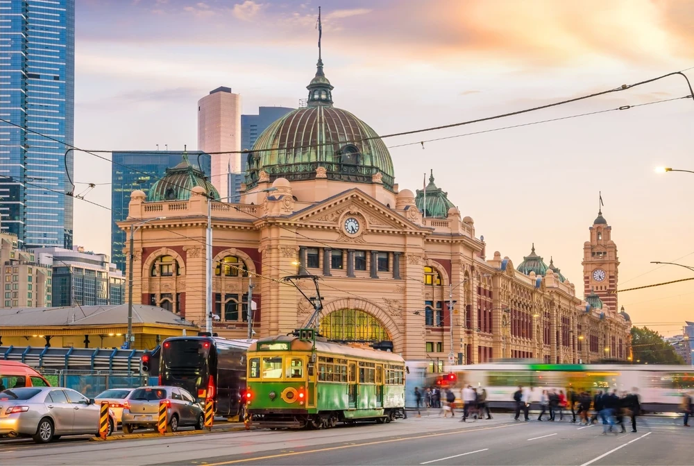 Ga tàu Melbourne Flinders Street, Úc