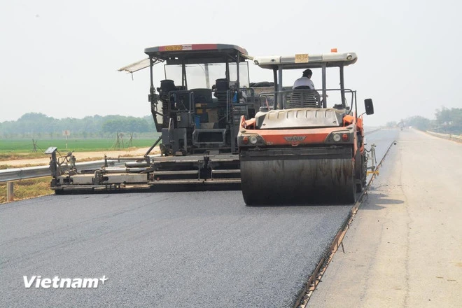 Các dự án cao tốc Bắc-Nam qua các tỉnh Hà Tĩnh, Quảng Bình, Quảng Trị phải được hoàn thành theo đúng tiến độ yêu cầu. (Ảnh: Việt Hùng/Vietnam+)