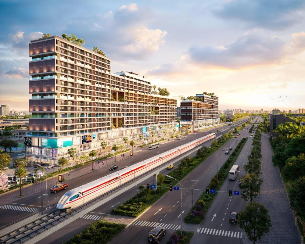 Phối cảnh dự án FIATO AIRPORT CITY, có mặt tiền 400m đường Tôn Đức Thắng (25B), chỉ 10 phút tới sân bay Long Thành LongThanh12.jpg