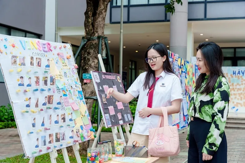 “Vinser Corner” – không gian sẻ chia cảm xúc giữa nhịp học tập sôi động, ghi nhận gần 400 lượt tương tác chỉ sau hai tuần triển khai. Anh 4 (1).jpg