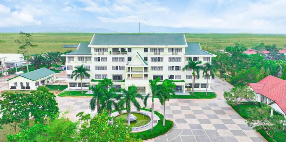 Văn phòng Công ty Thilogi Lào tại tỉnh Attapeu, Lào