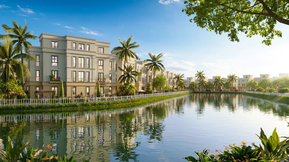 Các căn thấp tầng Vinhomes Green City nhìn ra không gian xanh và mặt nước. A1 (4).jpg