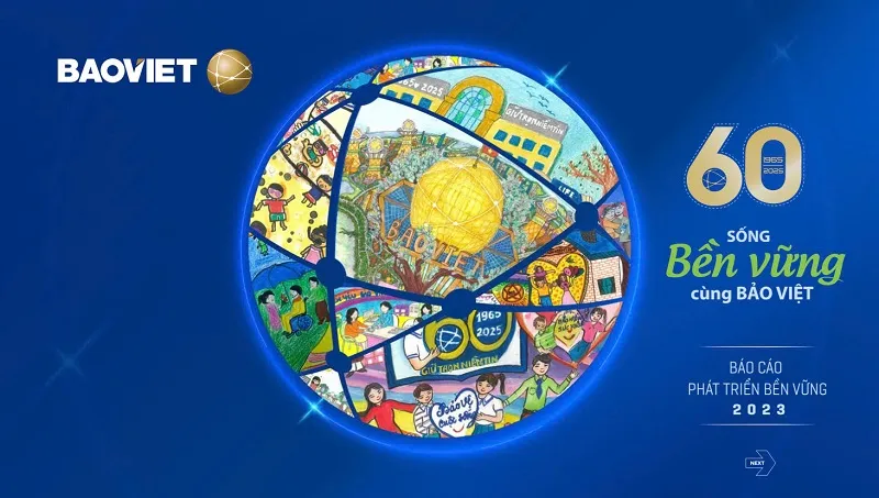 Bảo Việt phát hành Báo cáo phát triển bền vững 2023 Báo cáo PTBV 2023.jpg