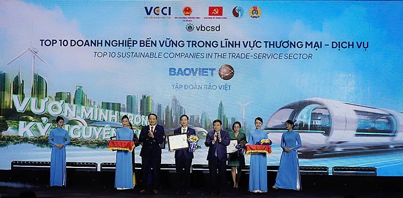 Bảo Việt nhận giải Top 10 DN bền vững Bảo Việt nhận giải Top 10 DN bền vững.jpg