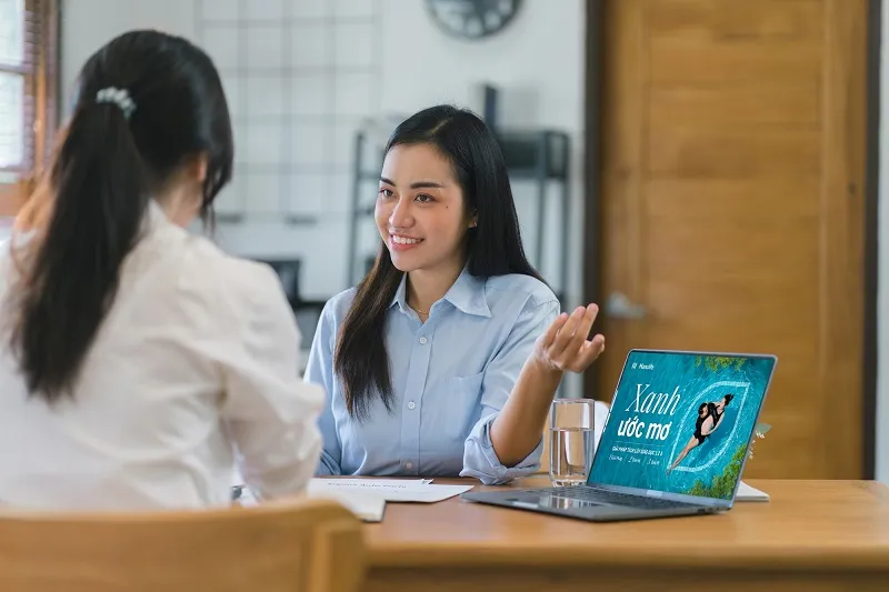 Sản phẩm bảo hiểm ‘Xanh Ước Mơ’ được nhiều khách hàng quan tâm. HINH 2...jpg
