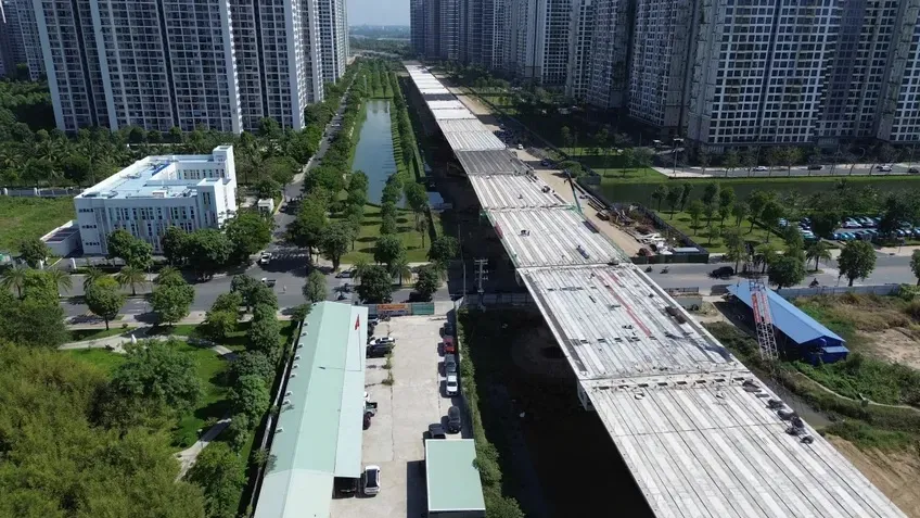 Đường Vành đai 3 chạy xuyên tâm Vinhomes Grand Park thông xe toàn tuyến năm 2026 A3.jpg