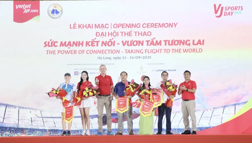 Các vận động viên háo hức trước thềm khai mạc sự kiện Vietjet Sports Day 2025 A6.jpg