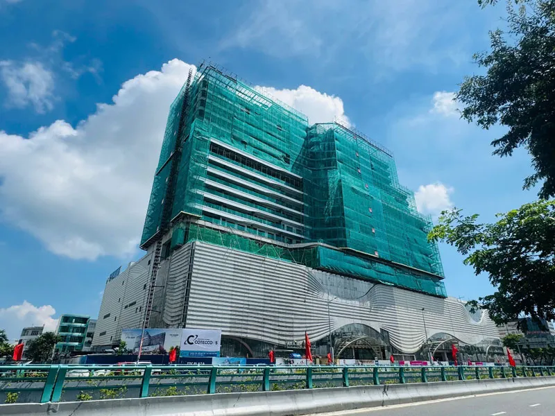 Tọa lạc trên trục Điện Biên Phủ - tuyến huyết mạch nối sân bay quốc tế với trung tâm Đà Nẵng - dự án TTC Plaza Đà Nẵng đang ngày một hoàn thiện, thành hình TTC13.jpg