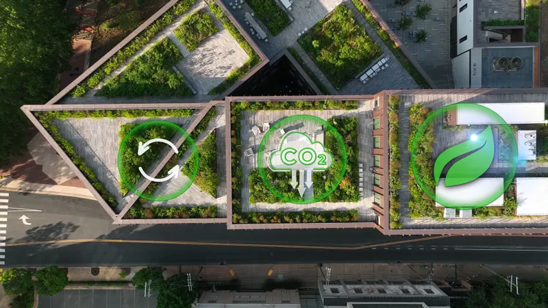 Vinhomes Green Paradise thể hiện rõ triết lý phát triển bền vững: Xử lý rác thải công nghệ cao, tái chế & tuần hoàn nước, giảm phát thải, theo dõi carbon và hướng tới 100% năng lượng tái tạo. A2.jpg