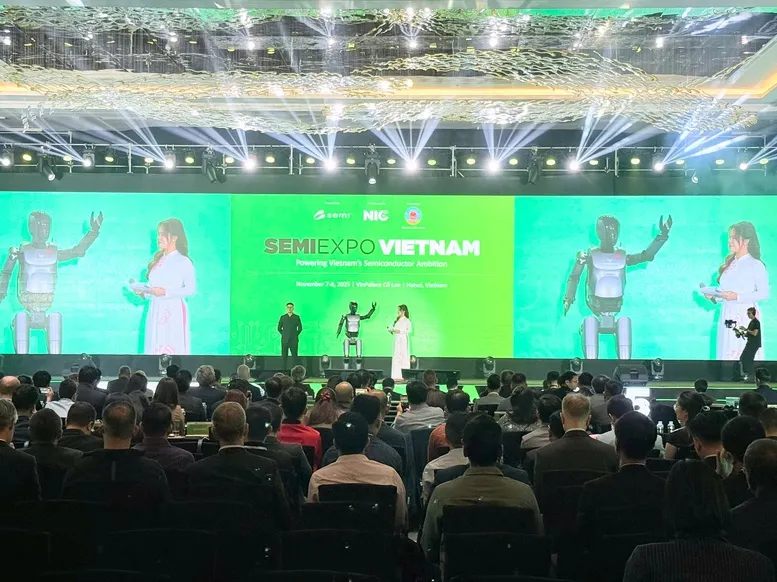 Lễ Khai mạc SEMIExpo Việt Nam 2025. Ảnh: VGP/Minh Ngọc.