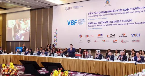 Diễn đàn Doanh nghiệp Việt Nam thường niên 2025 (VBF 2025)- Ảnh: VGP